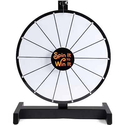 15&quot; White Prize Wheel GPRZ-403
