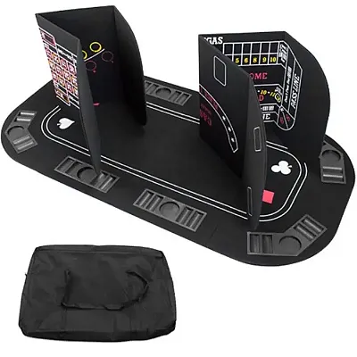 5 in 1 Table Top Includes: Poker, Blackjack, Roulette, Craps GPT