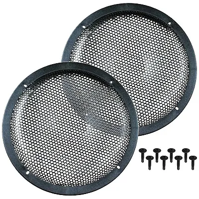 Qpower 12" Black Metal Woofer Grills 1 = 20 Grills