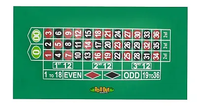 Rollout Gaming Roulette Table Top TAB-1005