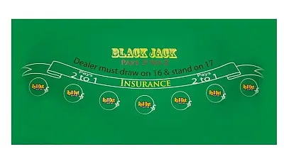 Rollout Gaming Blackjack Table Top TAB-1001