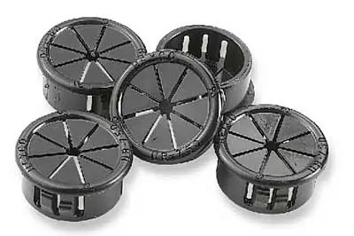 100 Pk Plastic Grommet For 3/4&quot; Hole Grommets