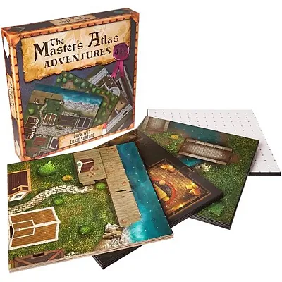 The Master&#039;s Atlas: Adventures GRPG-114