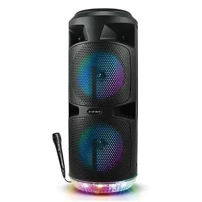 Audiobox Abx-285R Abx-285R Dual-8-In. 1,200-Watt Bluetooth Rechargeable Speaker