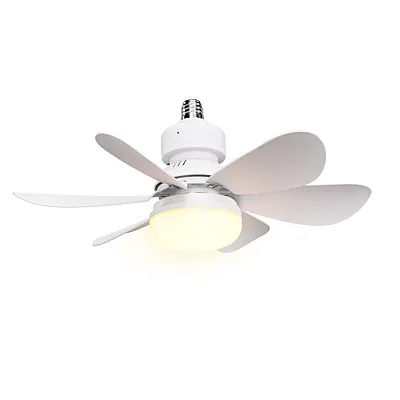 Airbro Fla-21 21-In. 3-Speed Socket Fan With Integrated Light, Fla-21