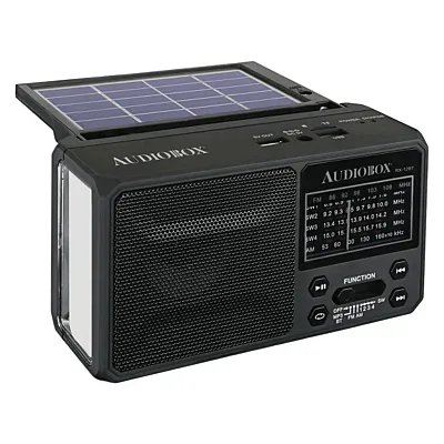 Audiobox Rx-12Bt Multiband Solar Emergency Radio
