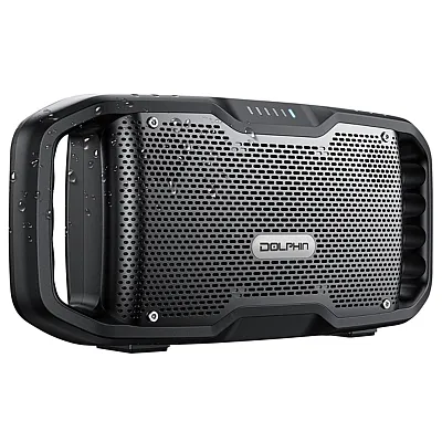 Dolphin Audio S100 70-Watt Bluetooth Rechargeable Soundbyte 100 Waterproof Porta
