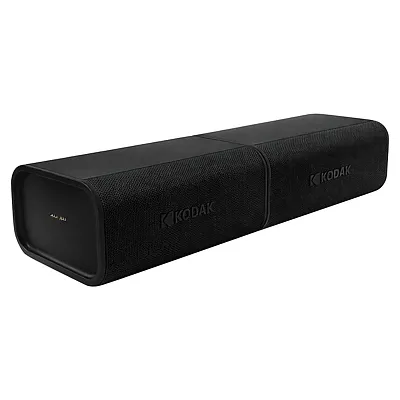 Kodak Soundbrix Plus Black Soundbrix Plus 2-Piece Portable Rechargeable Bluetoot