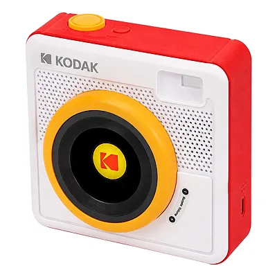 Kodak Spin Spin Portable Rechargeable Bluetooth Speaker With Tws, Flashlight, Ip