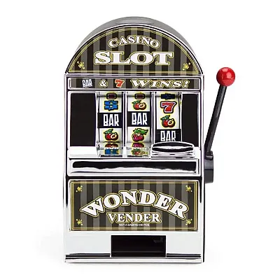 Bars and Sevens Slot Machine Bank GSLO-101