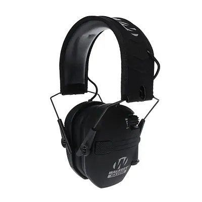 Walker&#039;S Game Ear Gwp-Rsem Razor Slim Electronic Muff, Black
