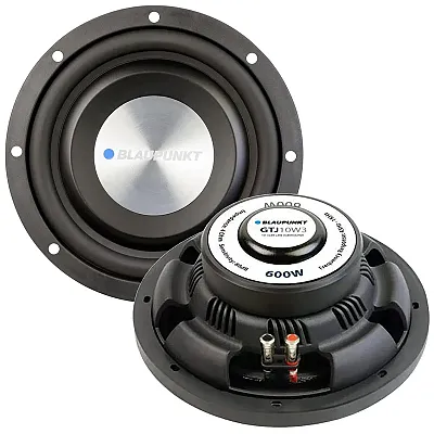 Blaupunkt 10??? Shallow Mount Woofer 300W Rms/600W Max Single 4 Ohm Voice Coil