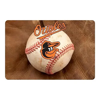 GameWear Baltimore Orioles Pet Bowl Mat