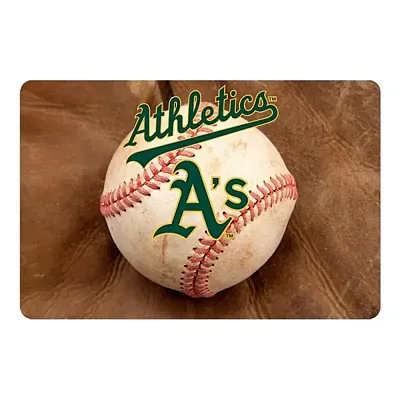 GameWear Oakland A's Pet Bowl Mat