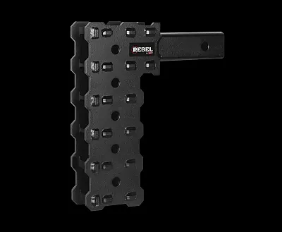 GEN-Y HITCH GH13005X Rebel-X 2&#039; Hollow Shank 9.5&#039; Drop .