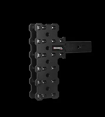 GEN-Y HITCH GH13105X Rebel-X 2&#039; Hollow Shank 7&#039; Offset D