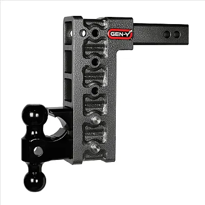 GEN-Y HITCH GH525 Mega-Duty 2&#039; Shank 10&#039; Drop 2K Tw 1