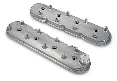 HOLLEY 24188 Gm Valve Cover Natrl Cast