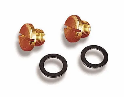 HOLLEY 2685 26-85 Fuel Bowl Plug 2Pk