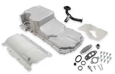 HOLLEY 30221 Oil Pan Lt Retrofit - As Cast