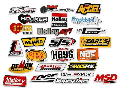 HOLLEY 36462 Decal - Holley Go Fast Sticker Pack