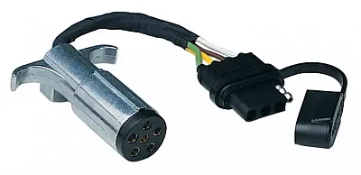 HOPKINS 47315 6Way Rnd Plg To 4Way Adpt