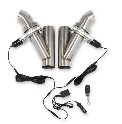 HOOKER 11052 3In Electric Exhaust Cut-Outs Dual