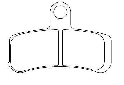 HAWK HMC5019 Metallic Disc Brake Pads