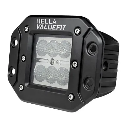 HELLA 357204021 Cube 6Led Off Rd Kit Flsh Fld Mv