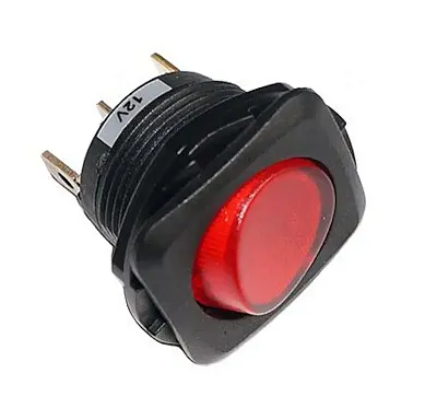 HELLA H61928001 Switch/Red