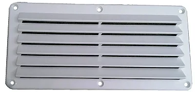 HENG&#039;S IND DV510W 4 7/8&#039;&#039; X 10 1/8&#039;&#039; Dent Vent White