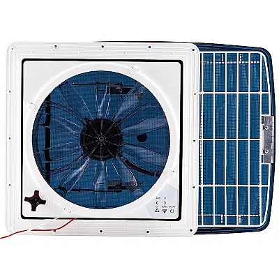 HENG'S IND SV1115G4 Zephr-Ult W/Rain Shld & Rem 14'' Wh