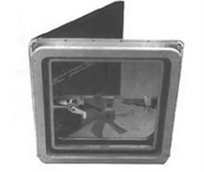 HENG'S IND V771402C1G Power Roof Vent Galvanize