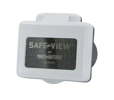 HUGHES AUTO SV50APIW 50A Smart Rv Power Inlet - White