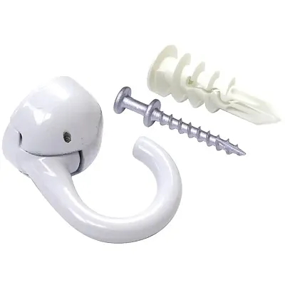 Hangman Eho-W Indoor/Outdoor Elephant Ceiling Hook (White)