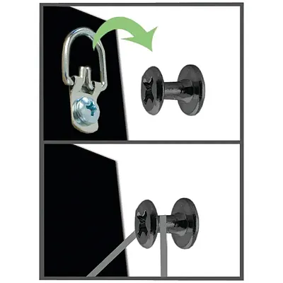 Hangman Hdk Heavy-Duty D-Ring Hanging Kit