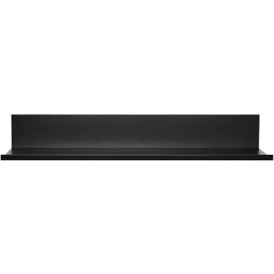 Hangman L-18-B 18-Inch No-Stud Floating Shelf (Black Powder Coat