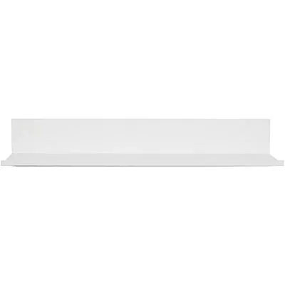 Hangman L-18-W 18-Inch No-Stud Floating Shelf (White Powder Coat