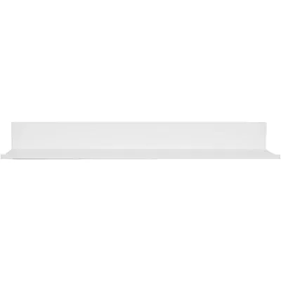 Hangman L-24-W 24-Inch No-Stud Floating Shelf (White Powder Coat