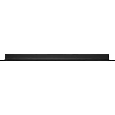 Hangman L-48-B 48-Inch No-Stud Floating Shelf (Black Powder Coat