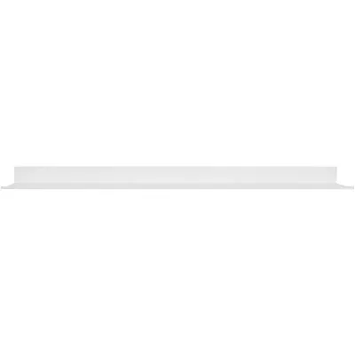Hangman L-48-W 48-Inch No-Stud Floating Shelf (White Powder Coat