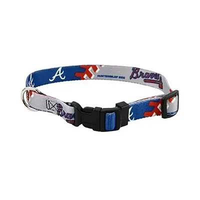Hunter Atlanta Braves Dog Collar - Medium