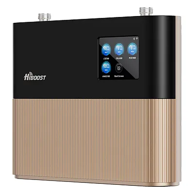 Hiboost F20Gb-5S-Btw Home Ultra In-Building Cellular Signal Booster For Home And