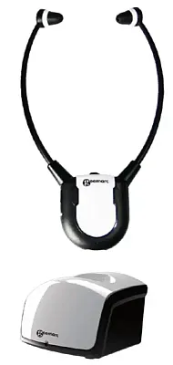 Geemarc CL7350 OPTI Stethoscope TV Listener Extra Charging Base and Headset