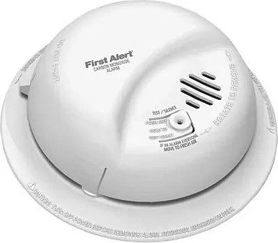 BRK Electronics CO5120BN Hard Wired T4 Carbon Monoxide Alarm with Backup