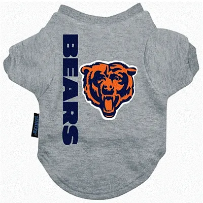 Hunter Chicago Bears Dog Tee Shirt - Medium