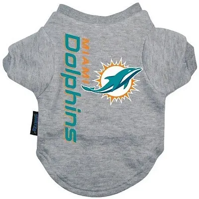 Hunter Miami Dolphins Dog Tee Shirt - Medium
