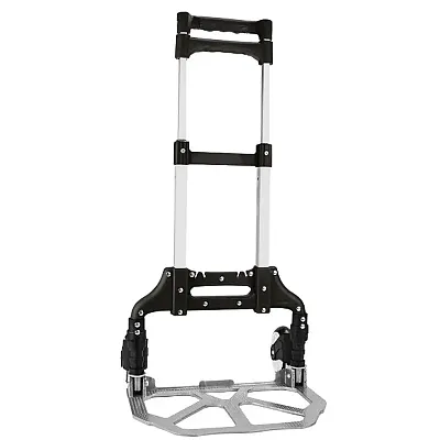 Aluminum Folding Hand Truck, Black HFHC-002