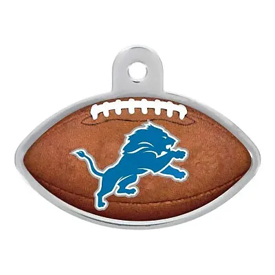 Hillman Group Detroit Lions Football ID Tag