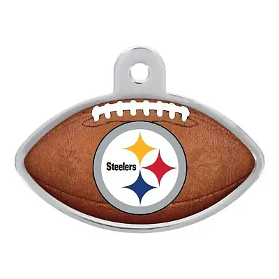 Hillman Group Pittsburgh Steelers Football ID Tag
